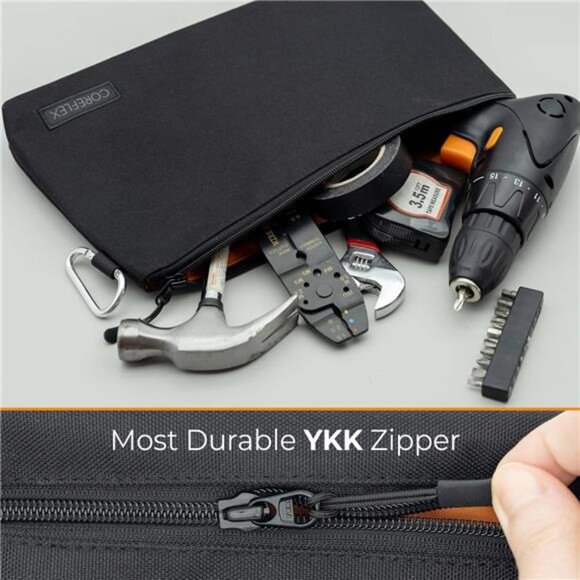 Premium Tool Pouch Zipper Bag, Small Tool Bag, Multipurpose Storage - Picture 6 of 7